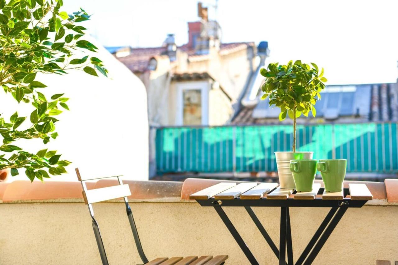 Le Duplex - Terrasse Au Coeur De Marseille Panier Διαμέρισμα Εξωτερικό φωτογραφία